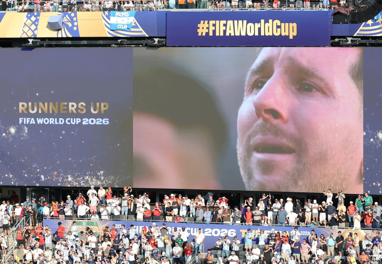 Leo Messi no pudo contener las lágrimas este domingo tras la final del Mundial perdida con Argentina contra España en el MetLife Stadium