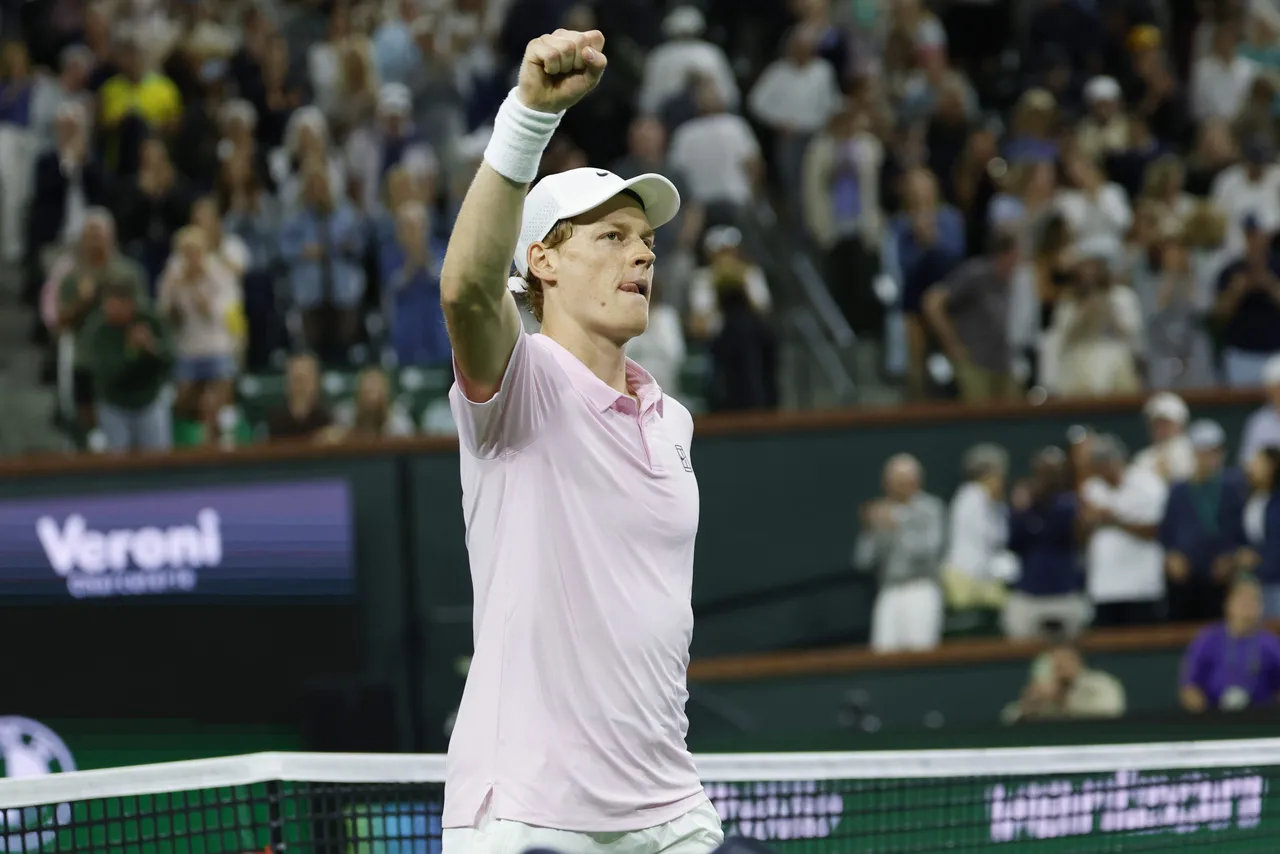 El italiano Jannik Sinner desactivó este martes al brasileño Joao Fonseca y se clasificó para los cuartos de final del Masters 1.000 de Indian Wells