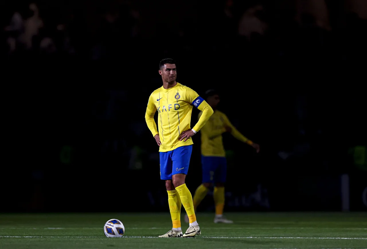 Cristiano Ronaldo padeció una noche individualmente desafortunada en el partido de la vigésima cuarta jornada de la Liga Saudí