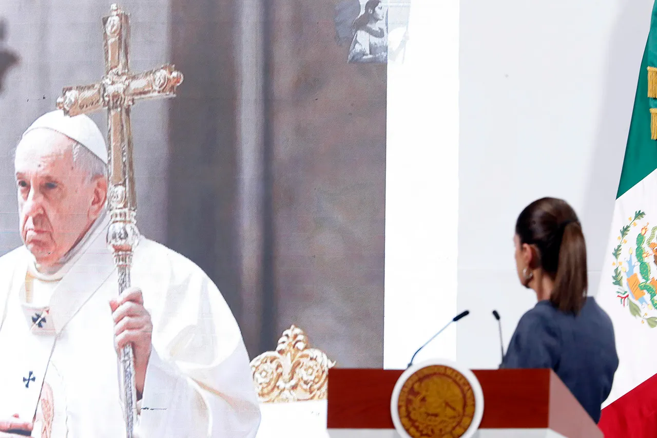 La presidenta de México enviará a su secretaria de Gobernación al funeral del papa
