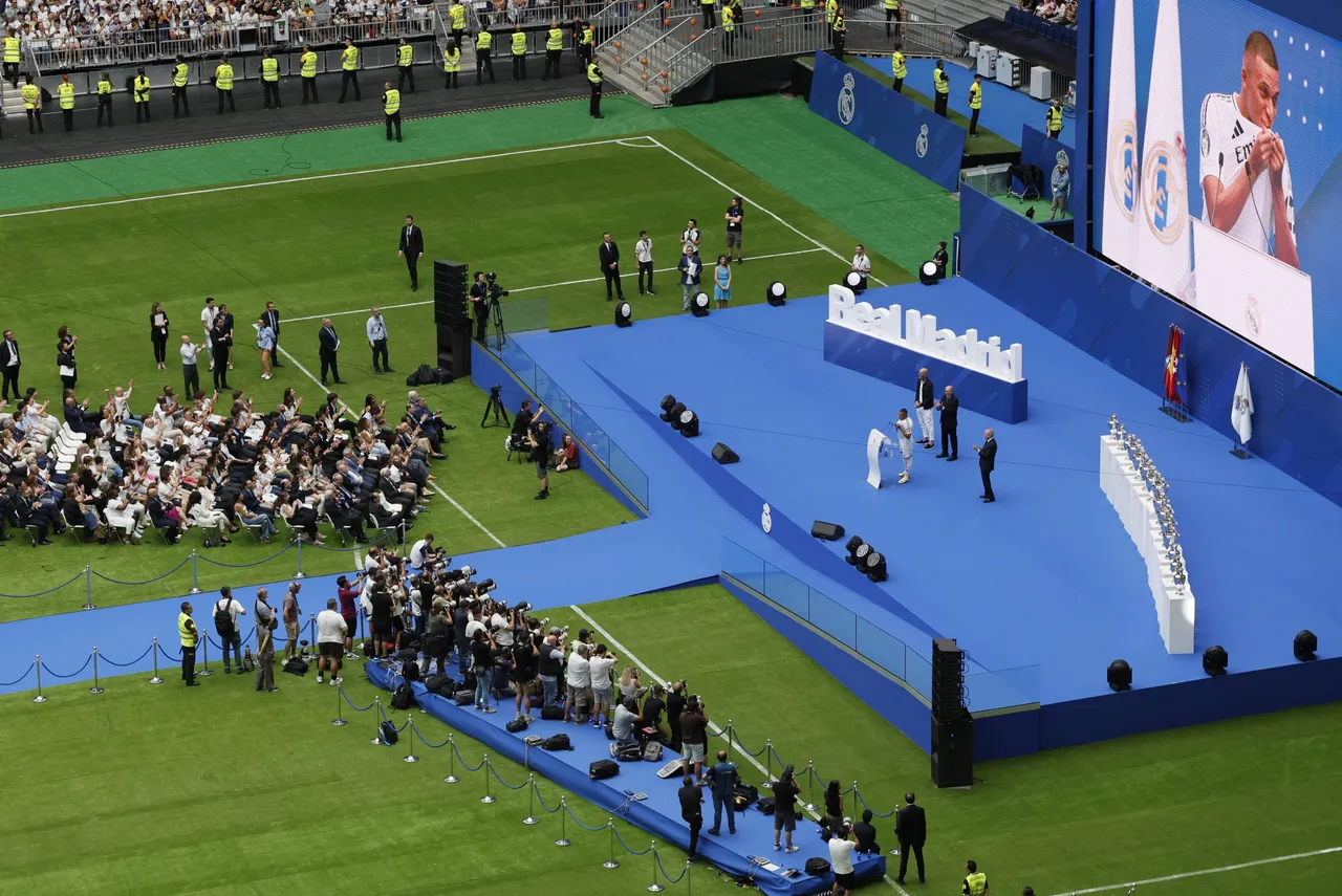 Presentación Mbappé como nuevo jugador del Real Madrid