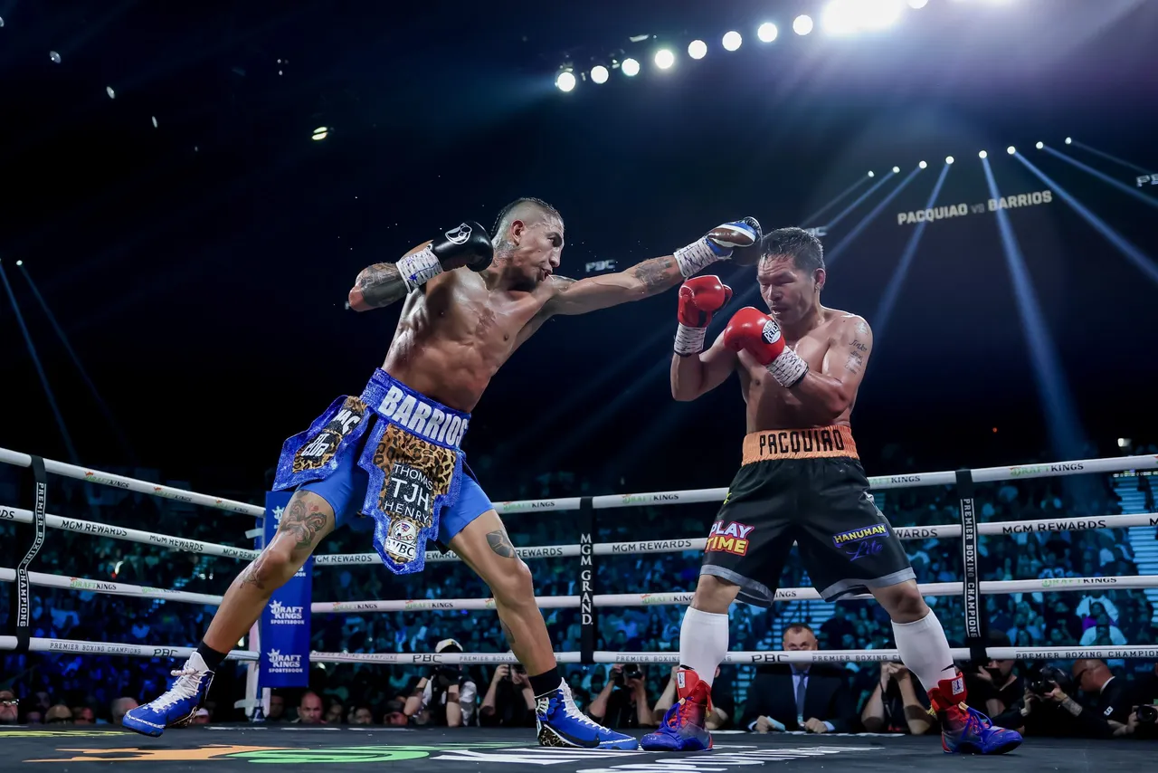 Welterweight Boxing &#8211; Manny Pacquiao vs. Mario Barrios title fight