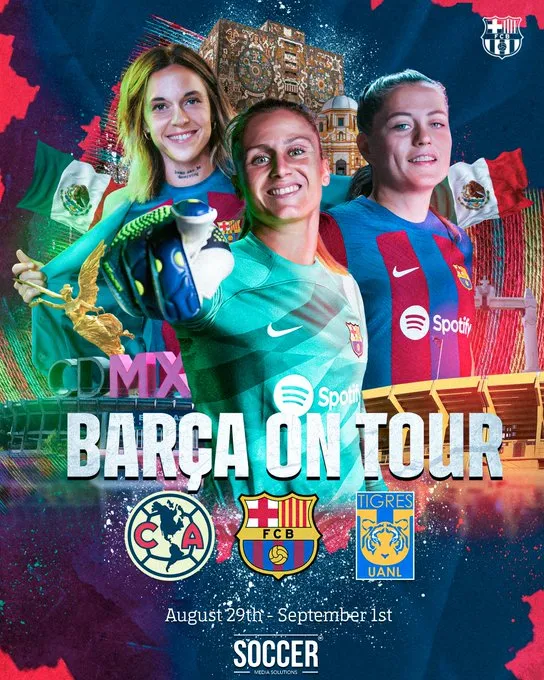 america femenil vs barcelona
