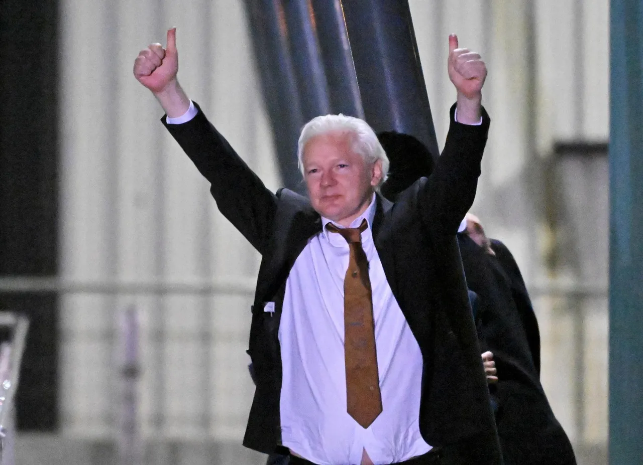 Julian Assange arrives in Australia as a free man