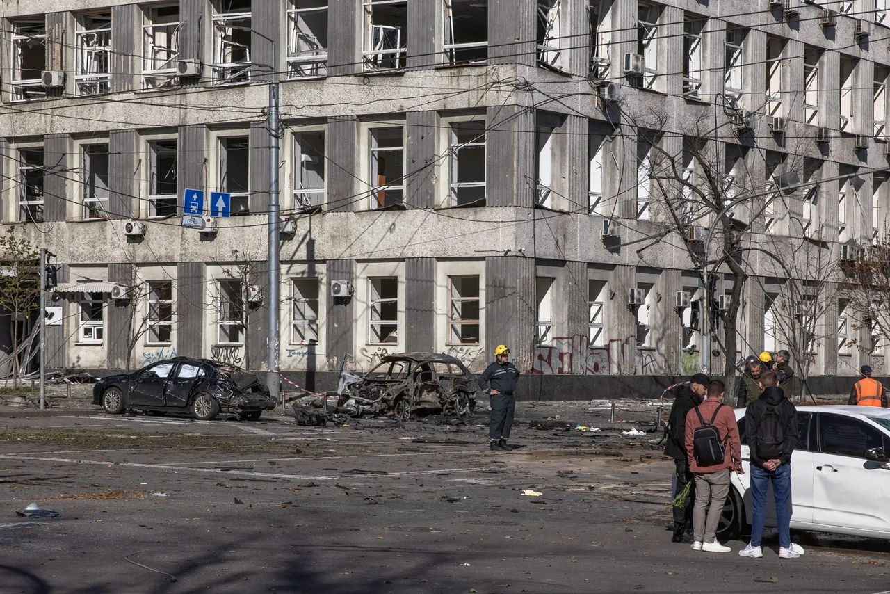 Rocket attacks hit the Ukrainian capital Kyiv
