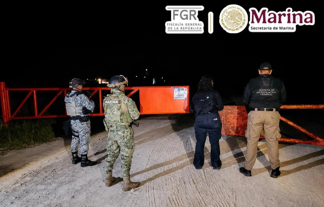 Autoridades mexicanas incautaron este sábado cerca de 5,912 litros de hidrocarburo