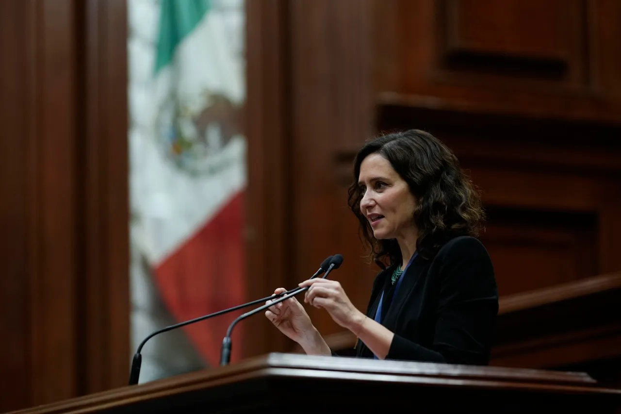 Díaz Ayuso recibe Medalla de la Libertad en Congreso del Estado de Aguascalientes (México)