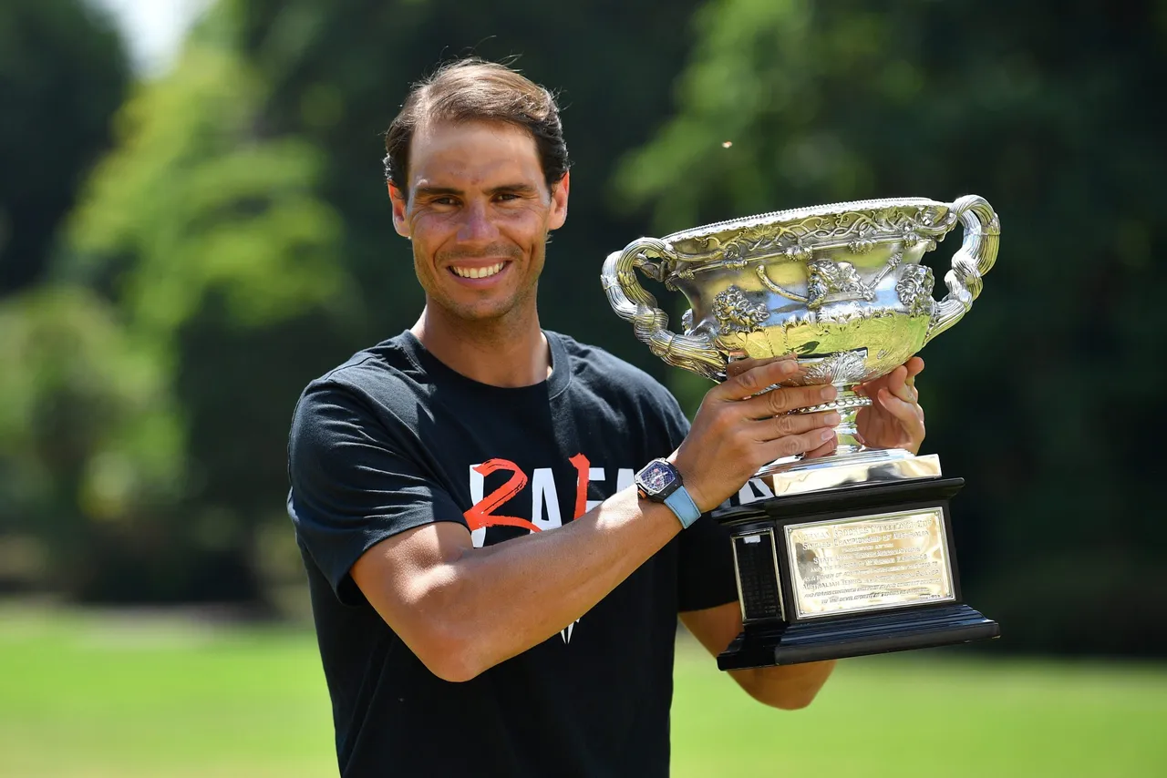 Rafael Nadal photo opportunity