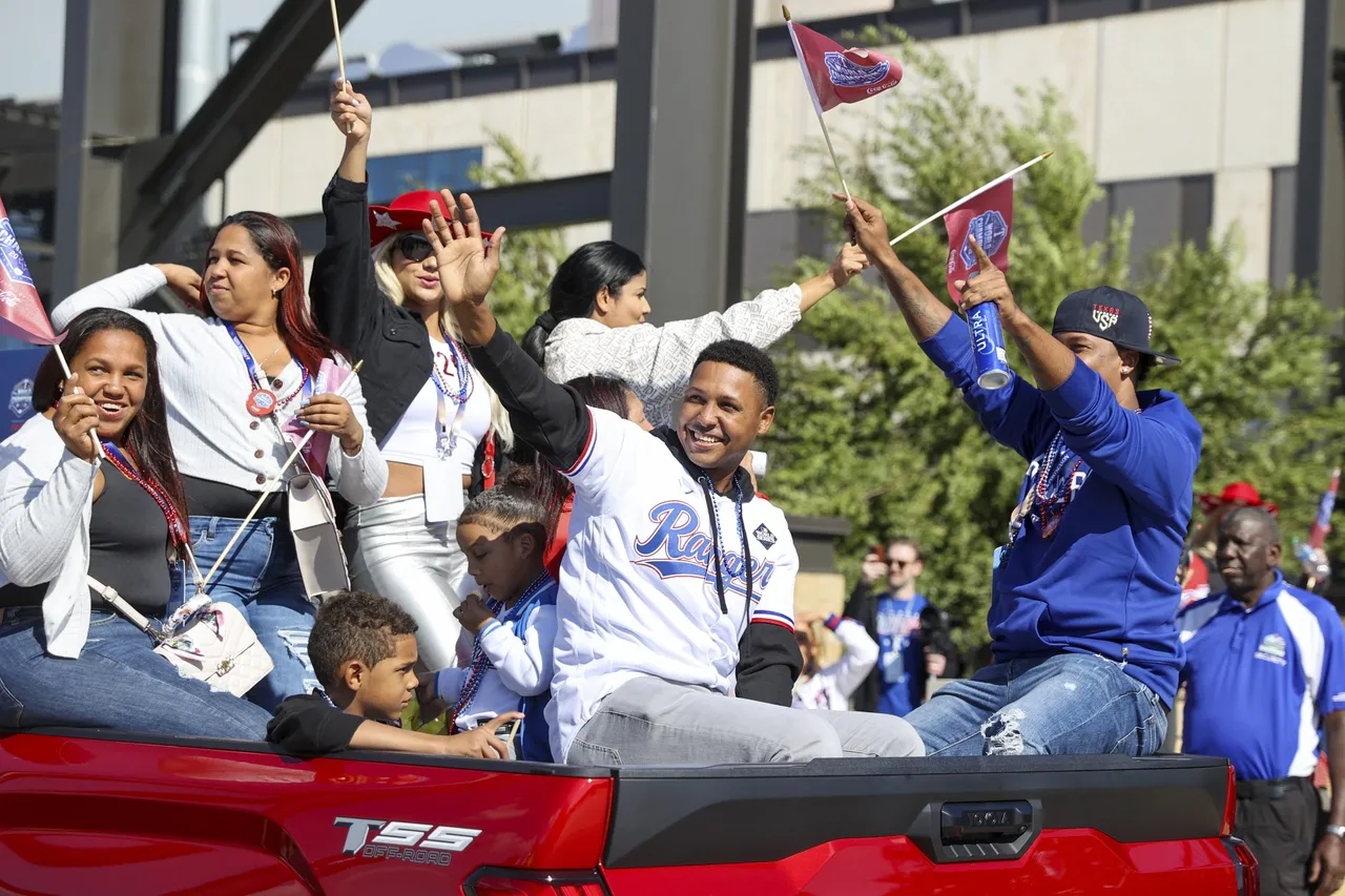 MLB &#8211; Texas Rangers World Series Victory Parade