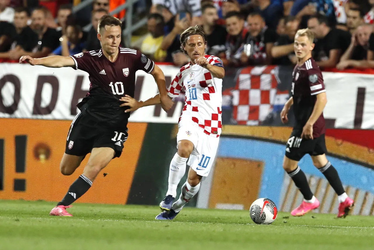 UEFA Euro 2024 qualification round &#8211; Croatia vs Latvia
