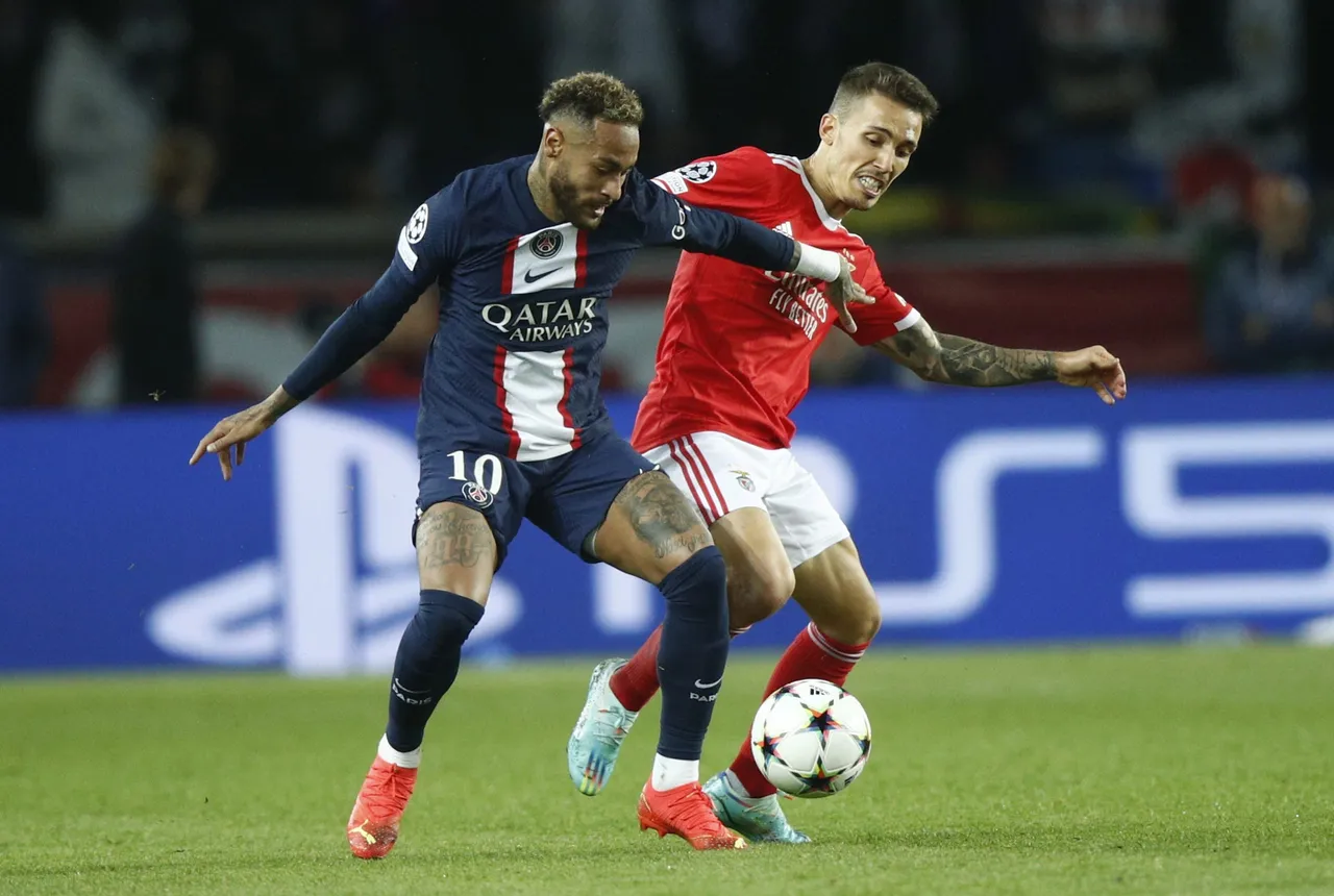 Paris Saint-Germain vs Benfica Lisbon