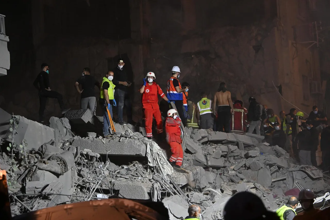 Israeli airstrikes hit residential building in the Lebanese capital Beirut