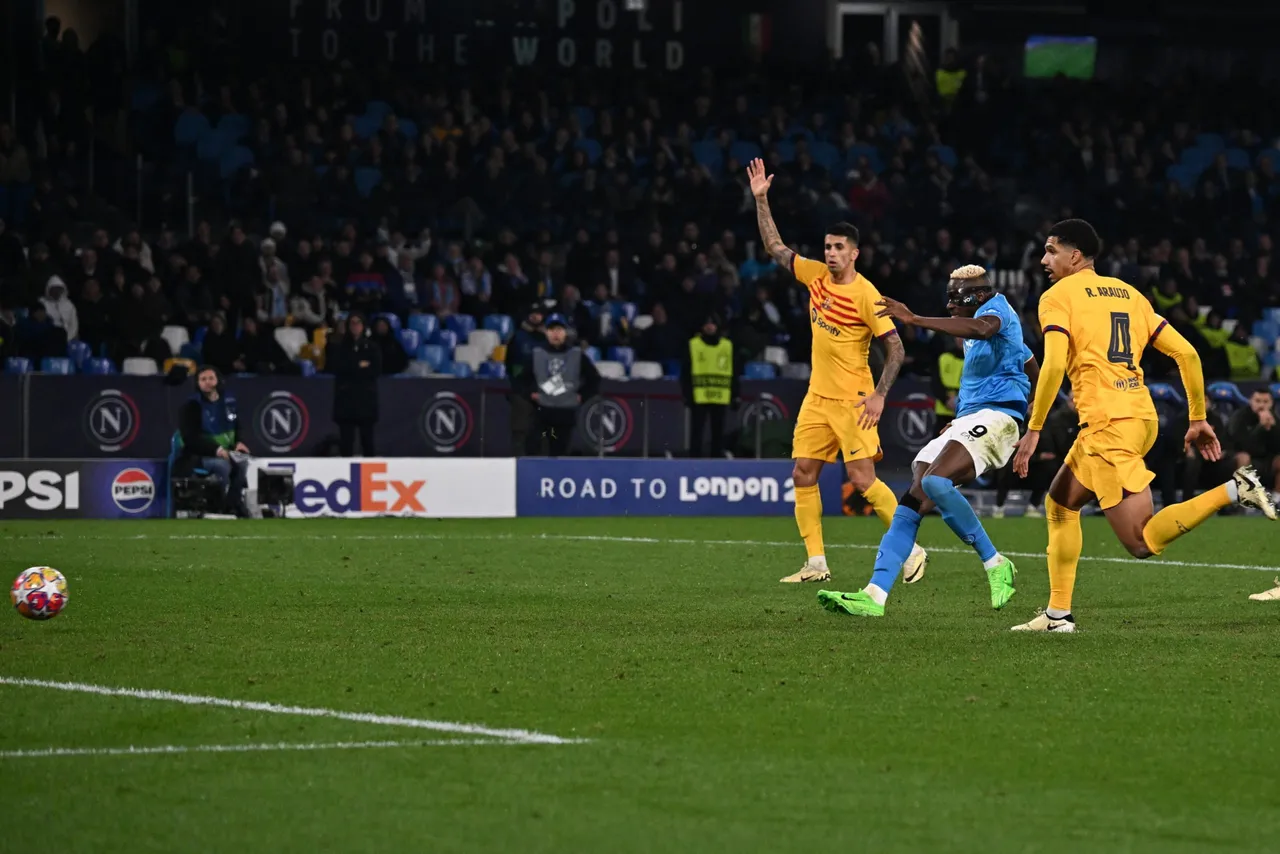 UEFA Champions League Round of 16, 1st leg &#8211; Napoli vs Barcelona