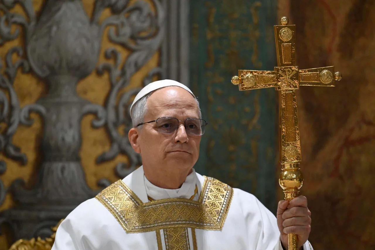Pope Leo XIV celebrates Mass with the Cardinal electors in the Sistine Chapel
