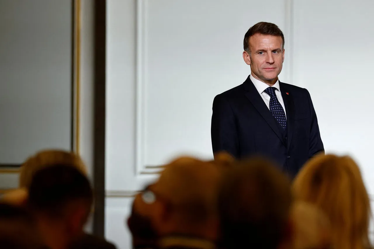 Traditional Epiphany cake ceremony at the Elysee Palace in Paris