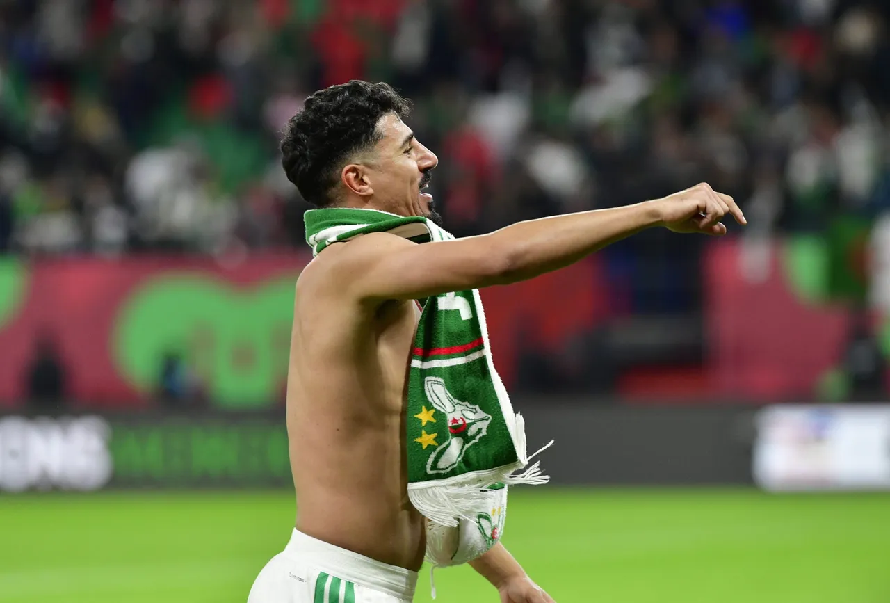 Un gol de Adil Boulbina a dos minutos del final de la prórroga, con la amenaza del lanzamiento de penaltis alrededor, dio la victoria por 1-0 a Argelia
