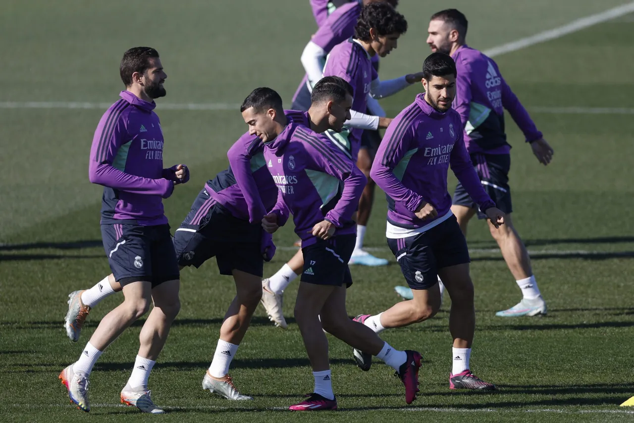 Entrenamiento Real Madrid