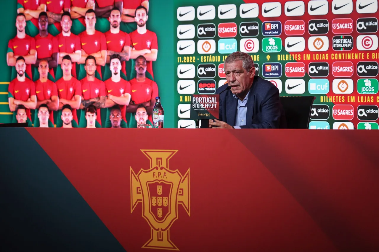 Fernando Santos announces Portugal squad for FIFA World Cup 2022