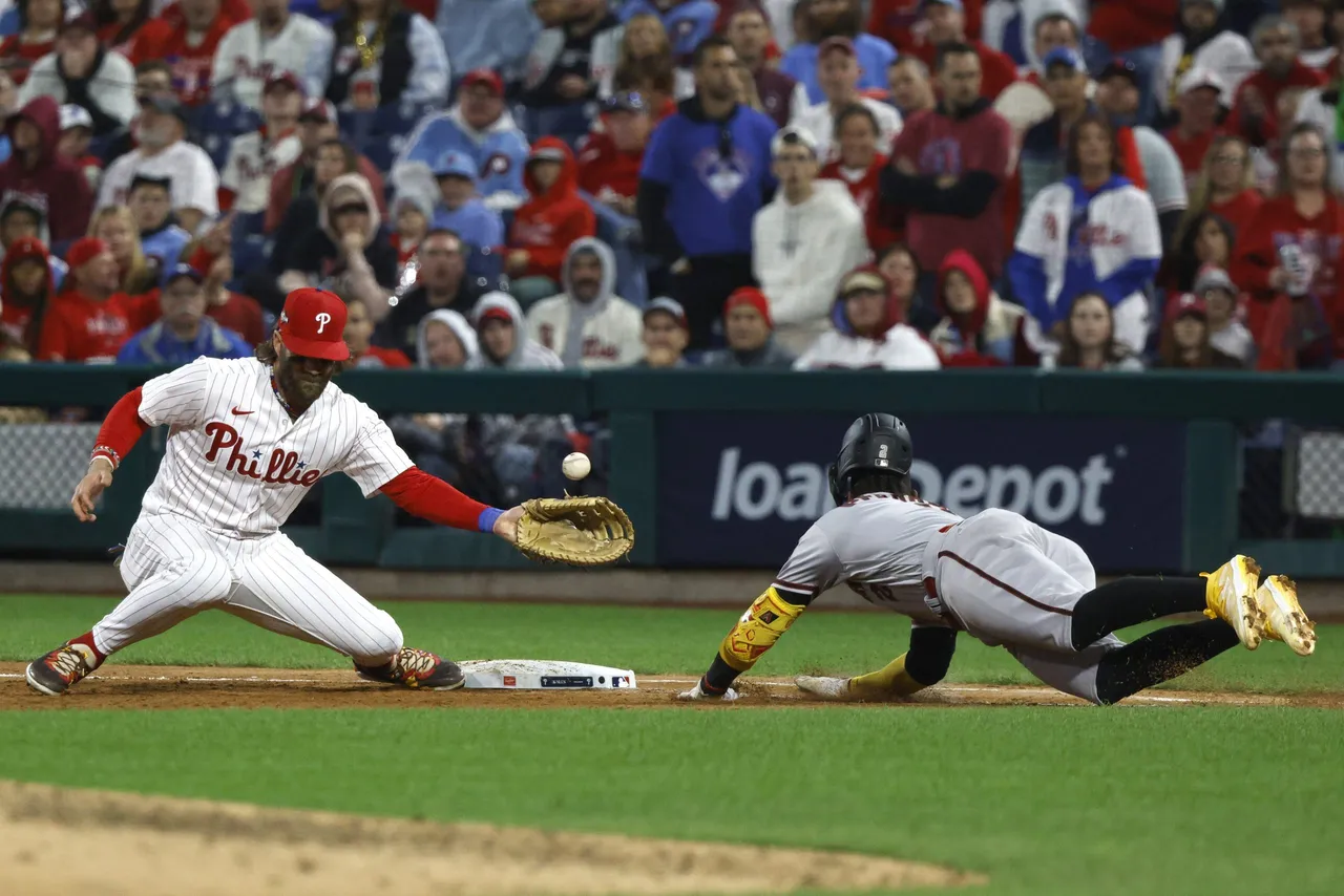 MLB Playoffs &#8211; Arizona Diamondbacks at Philadelphia Phillies