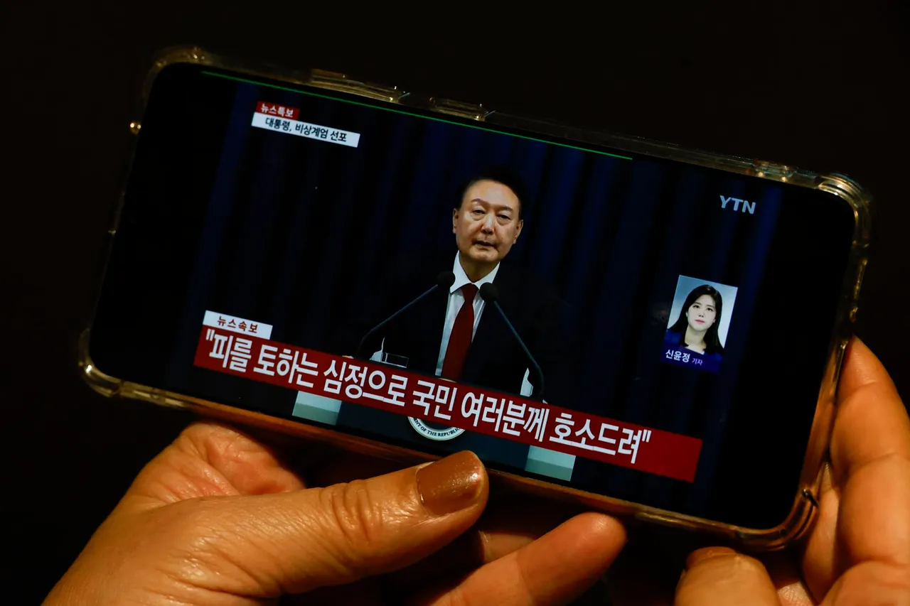 South Korea&#8217;s president declares martial law
