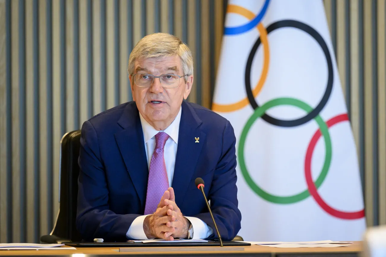 Opening of the executive board meeting of the International Olympic Committee