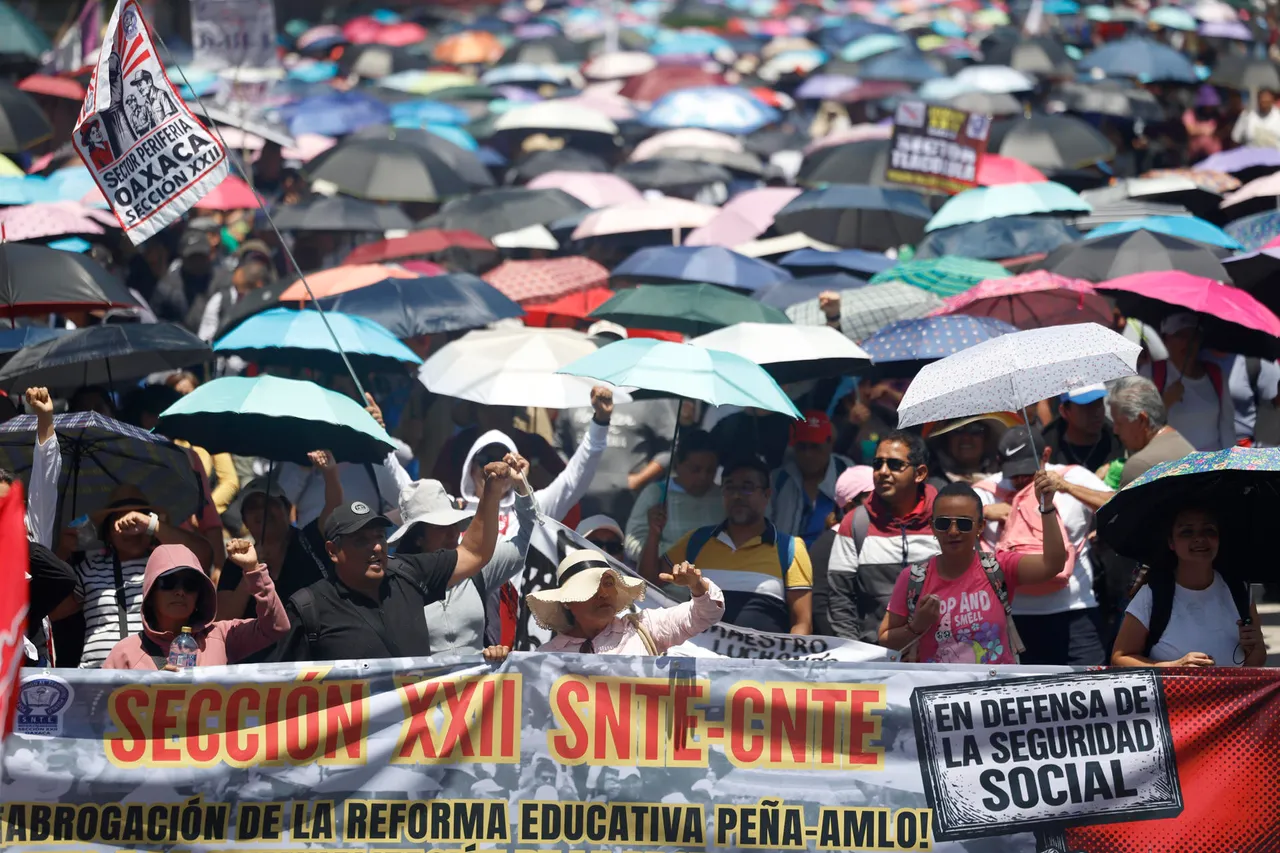 Miles Toman CDMX Exigiendo Justicia y Salarios Dignos