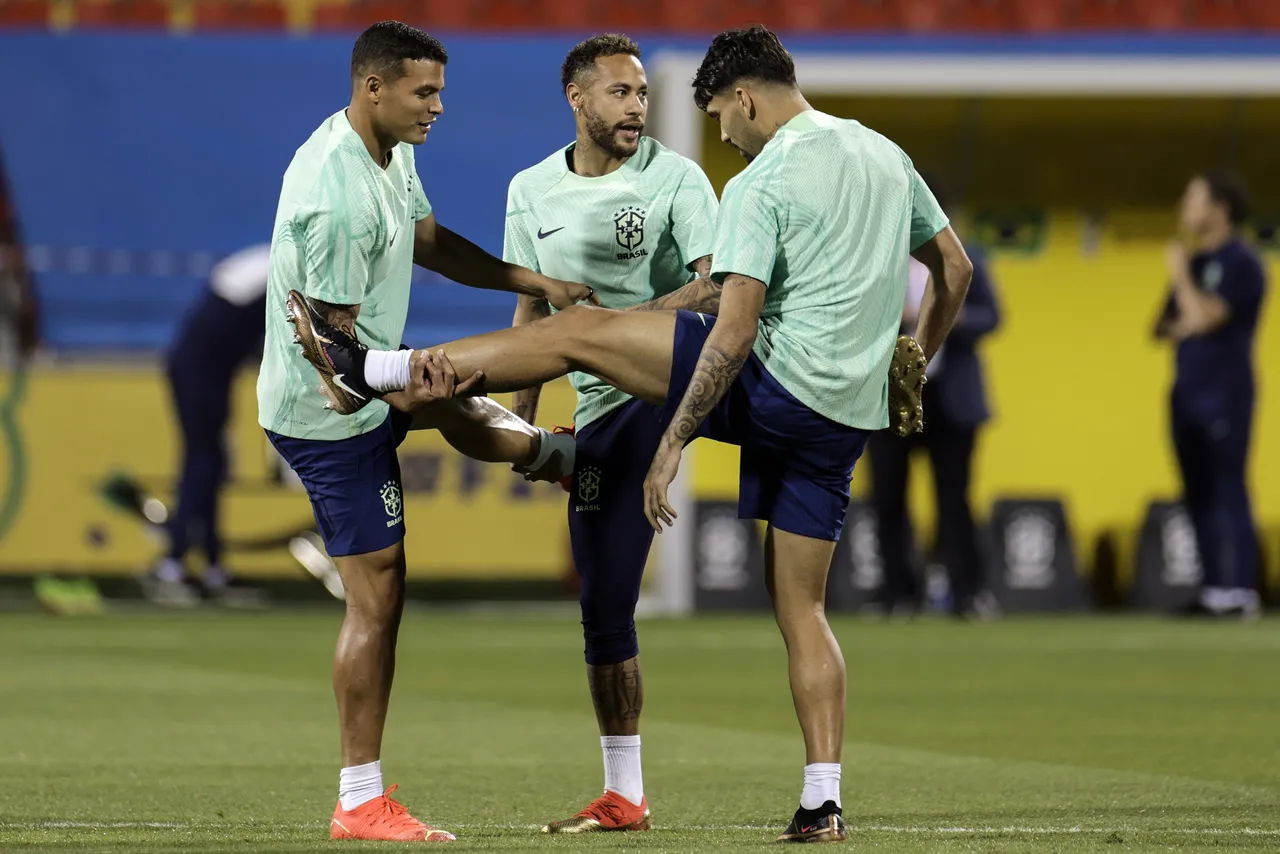 Entrenamiento de Brasil