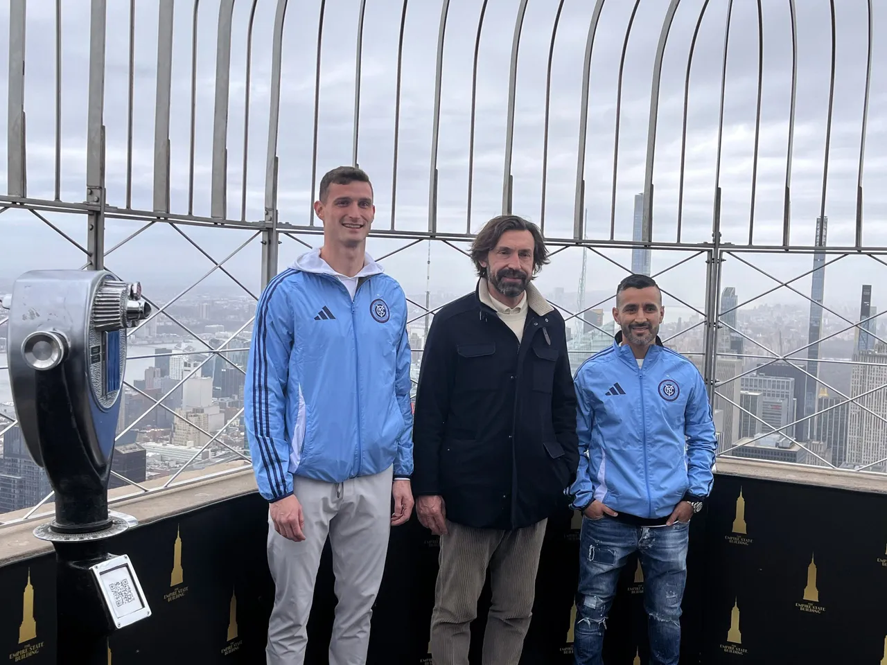 El New York City FC celebra 10 años en la MLS con Pirlo y el Empire State como testigos