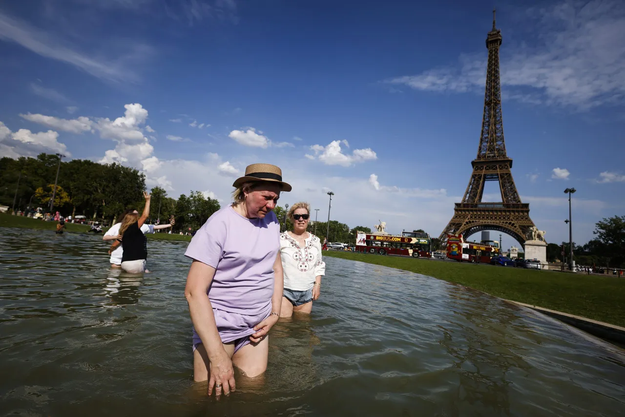 Heat wave grips Paris
