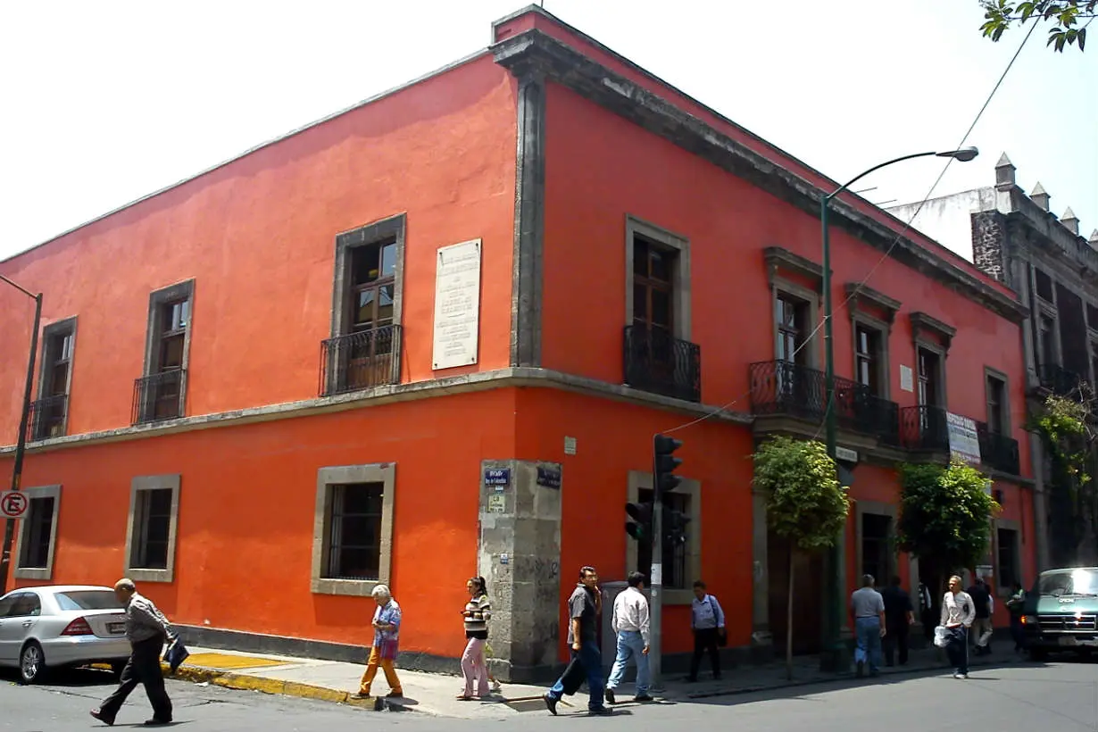 Casa de Leona Vicario ubicada en la calle de República de Brasil en el Centro Histórico de la Ciudad de México