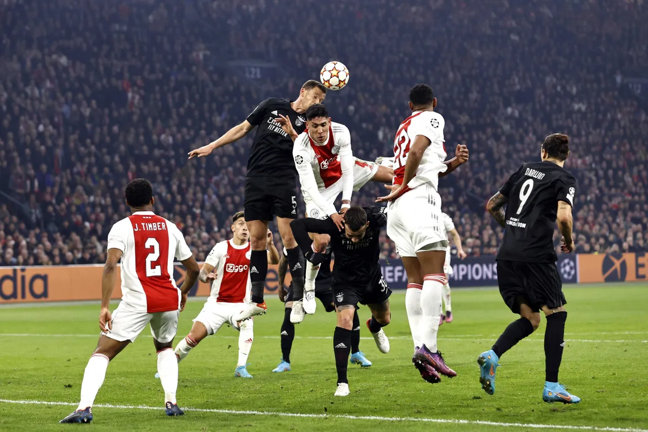 Ajax Amsterdam vs Benfica Lisbon