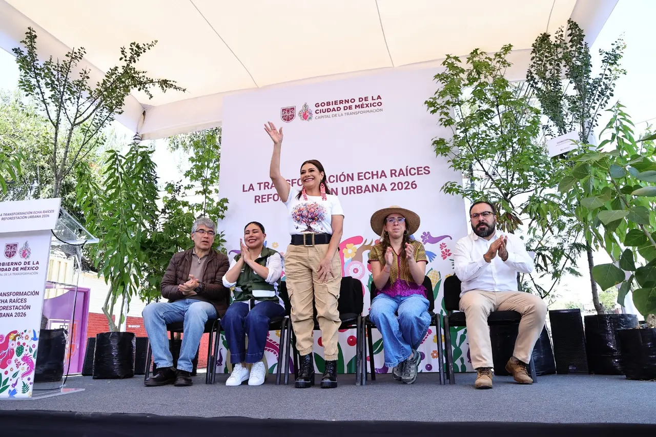 CDMX va por un millón de árboles contra el calor