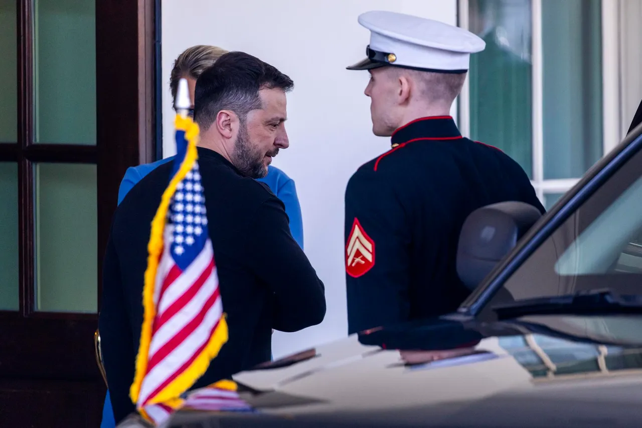 Ukrainian President Zelensky departs the White House after Oval Office meeting with US President Donald Trump