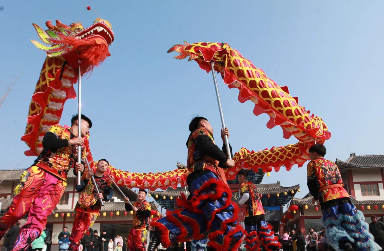 China marks the beginning of the Lunar New Year, the Year of the Dragon