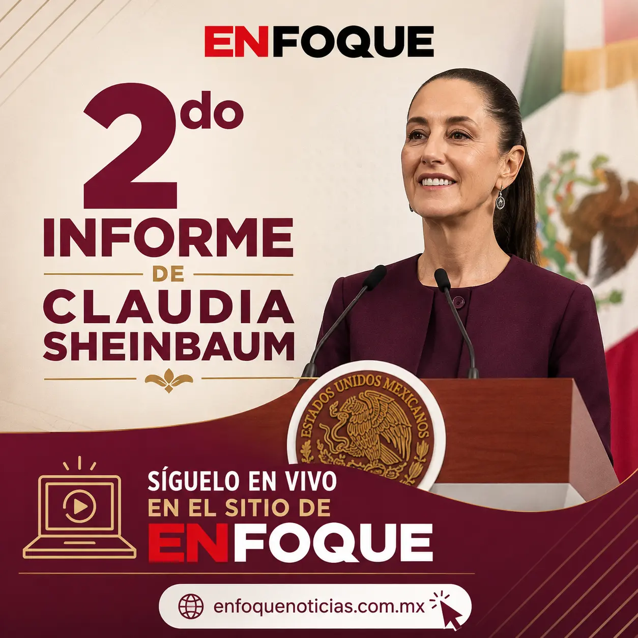 Segundo Informe de gobierno de Claudia Sheinbaum 
