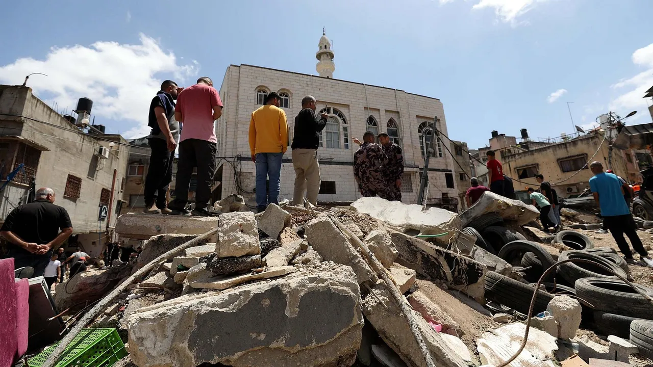 palestinos muertos
