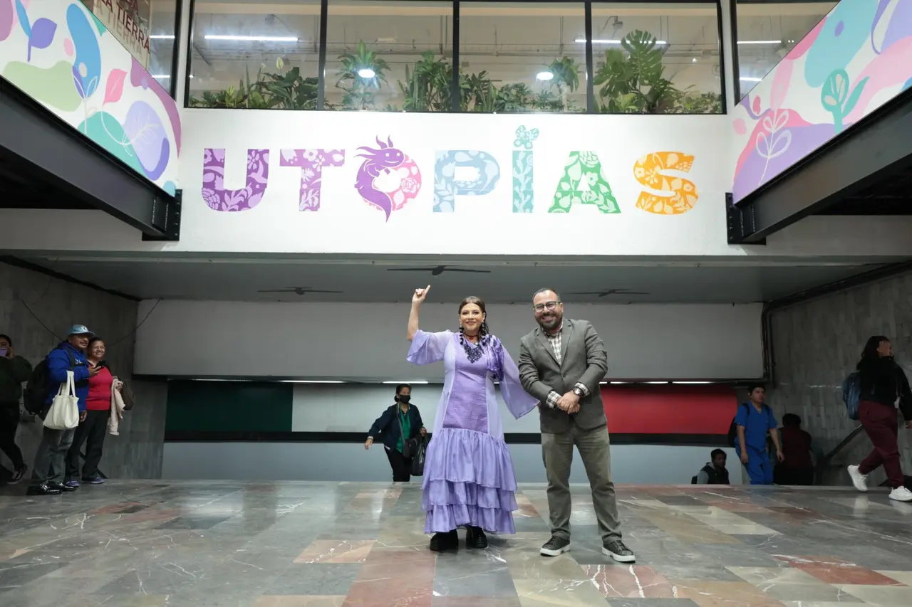 Clara Brugada inaugura nueva Utopía en Miguel Hidalgo
