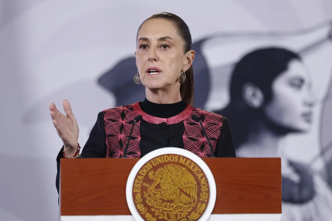 Claudia Sheinbaum durante la presentación de avances en reformas constitucionales y educación superior
