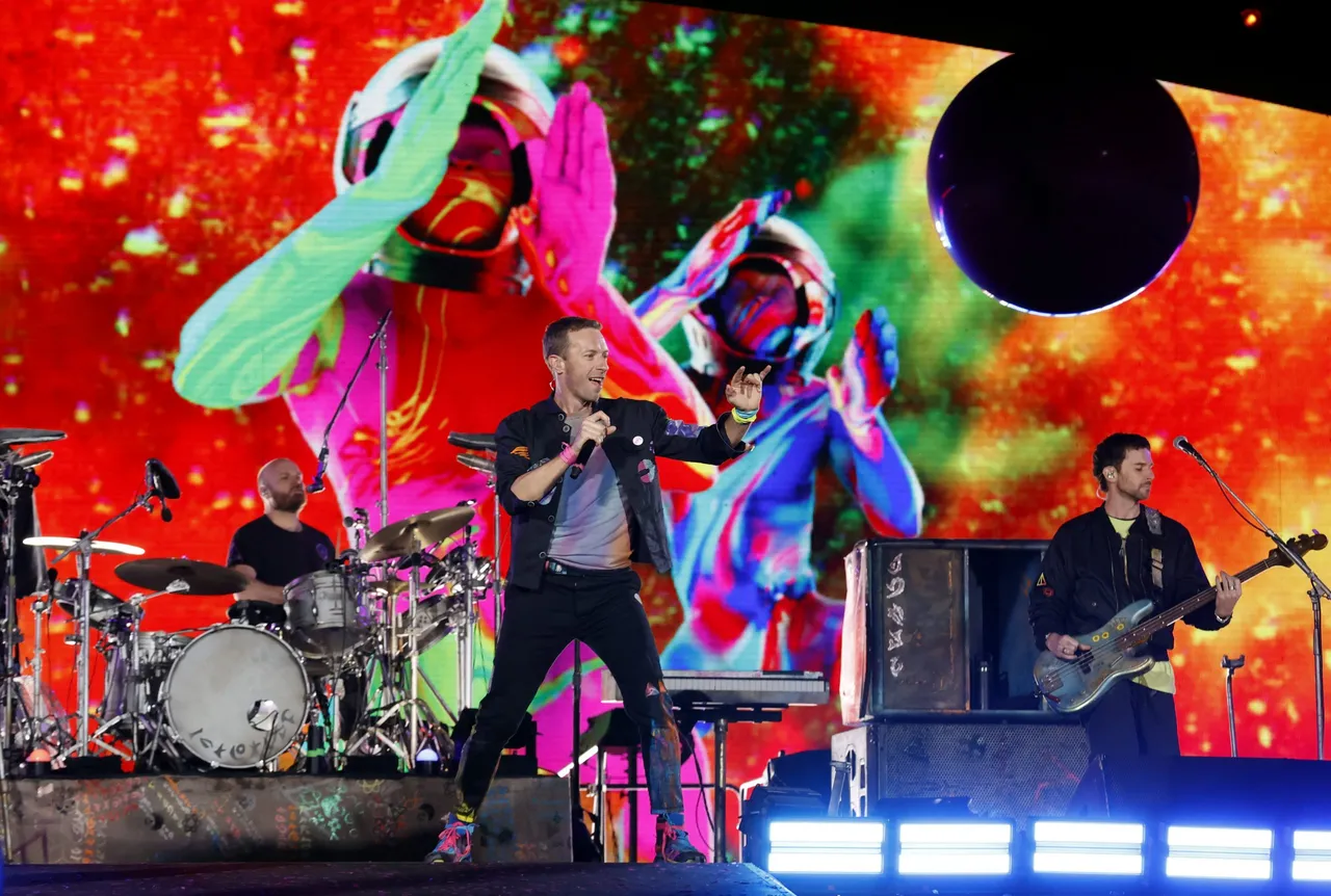 Concierto de Coldplay en Bogotá
