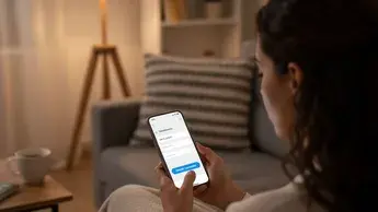 Usuario configurando límites de monto transaccional en aplicación financiera