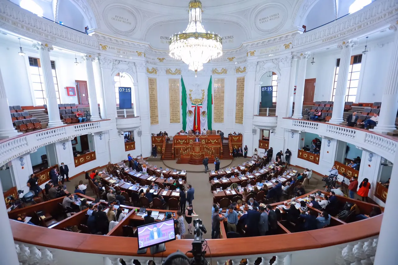 Inicio del Segundo Periodo Ordinario de Sesiones en el Congreso de CDMX