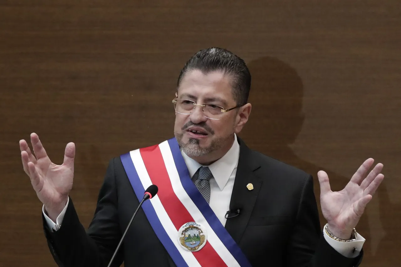Chaves: &#8220;Somos los llamados a realizar un cambio histórico&#8221; en Costa Rica