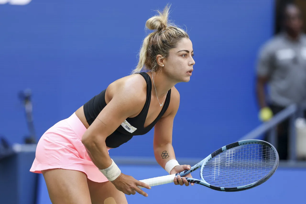La tenista mexicana Renata Zarazúa durante un partido. Ha logrado una histórica clasificación al cuadro principal del US Open, la primera para México en 25 años.