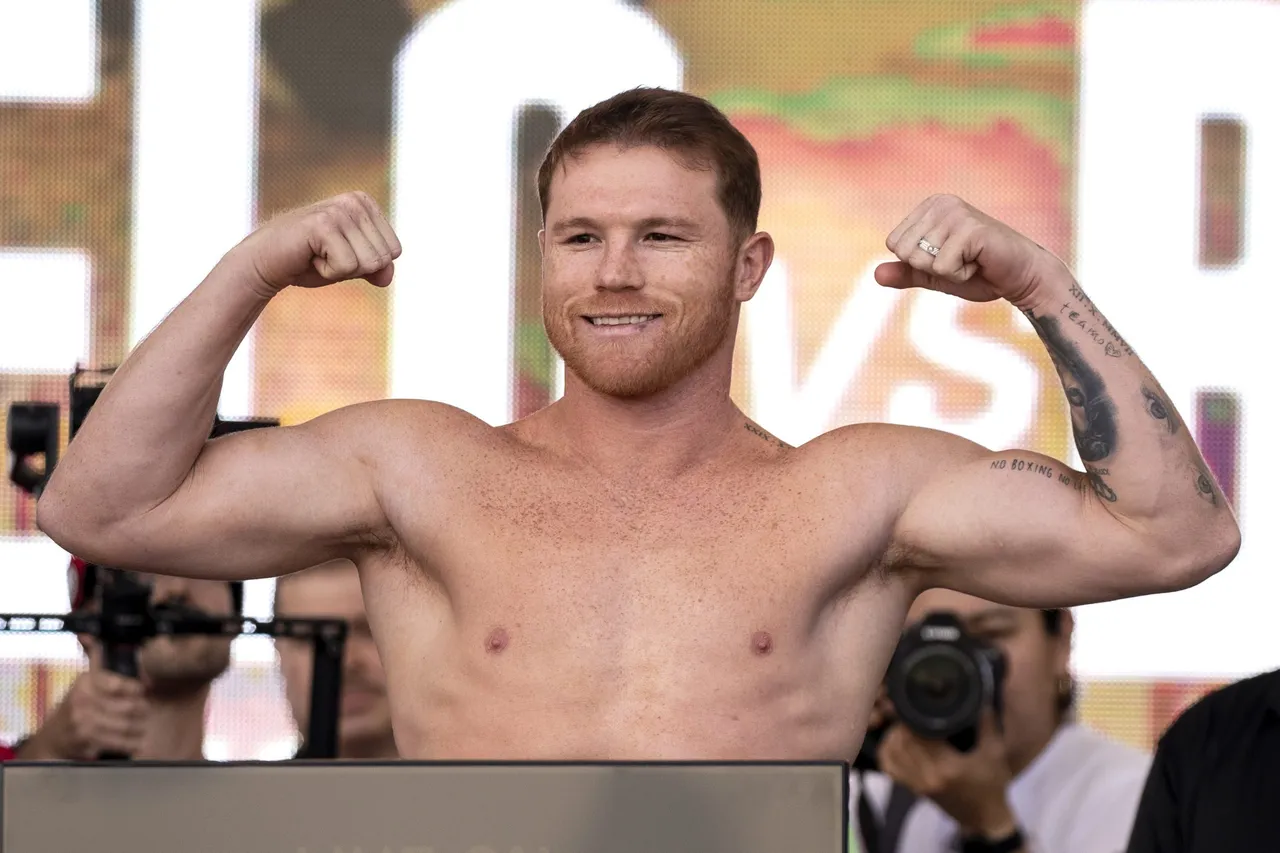 Canelo vs Bivol Weigh-in in Las Vegas