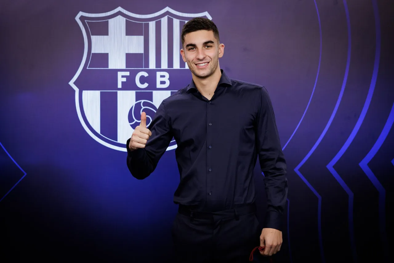Ferrán Torres jugador del Barcelona
