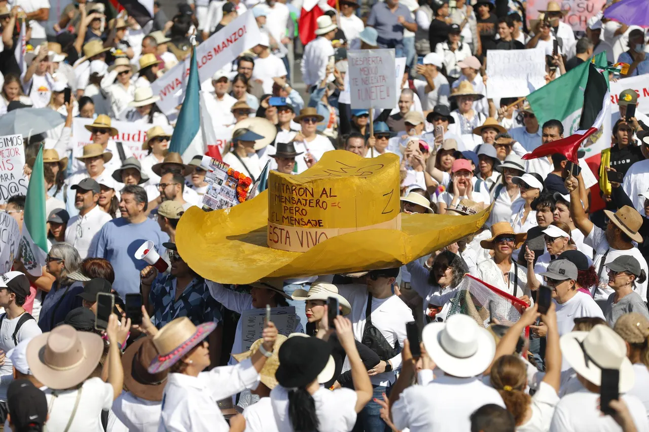 Marcha de la Generación Z se alza en contra de Sheinbaum y la violencia en México