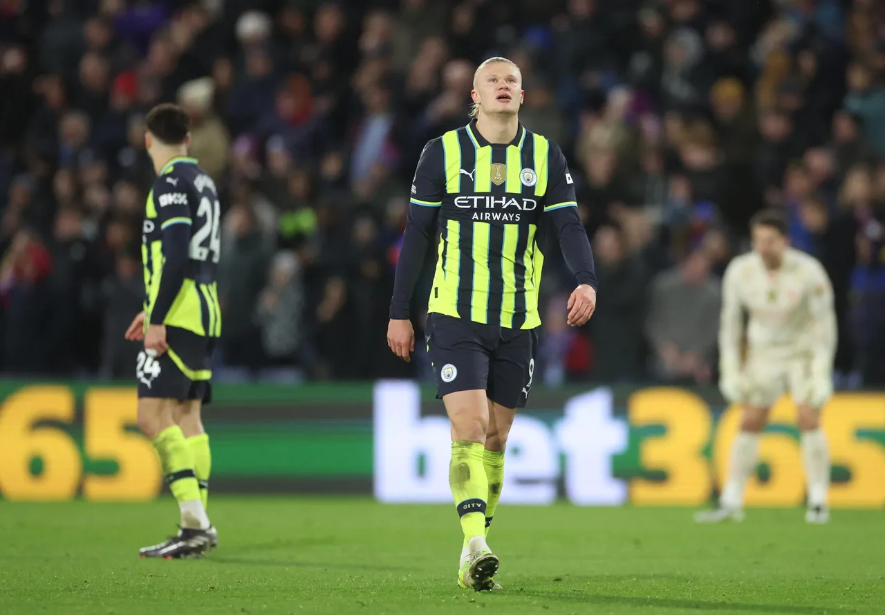 English Premier League &#8211; Crystal Palace vs Manchester City