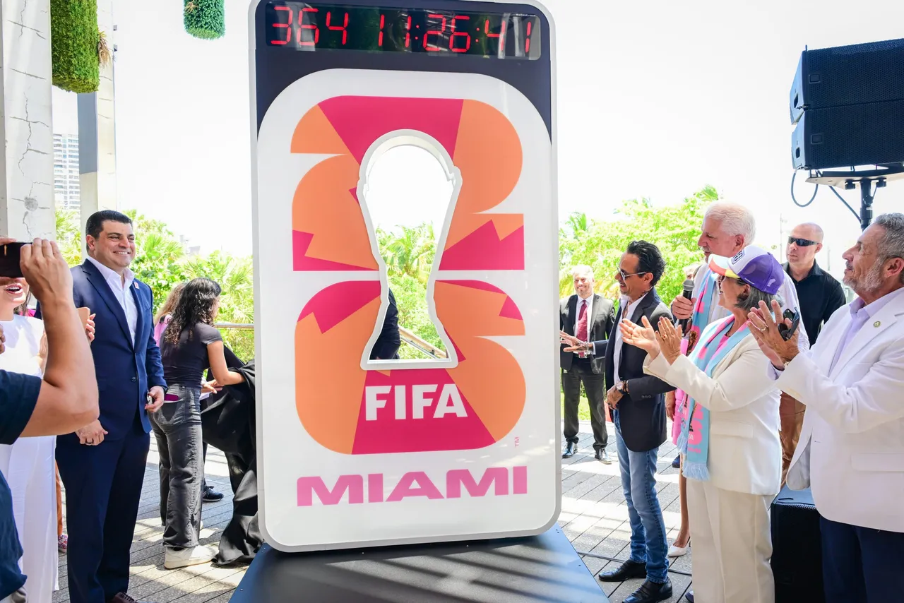 Miami inicia la cuenta regresiva hacia el Mundial 2026 en alianza con Marc Anthony