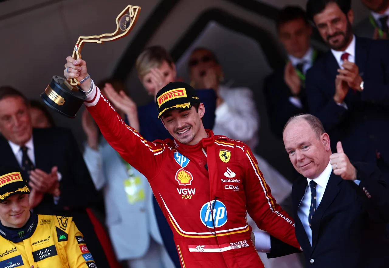 Leclerc vence en el Gran Premio de Mónaco