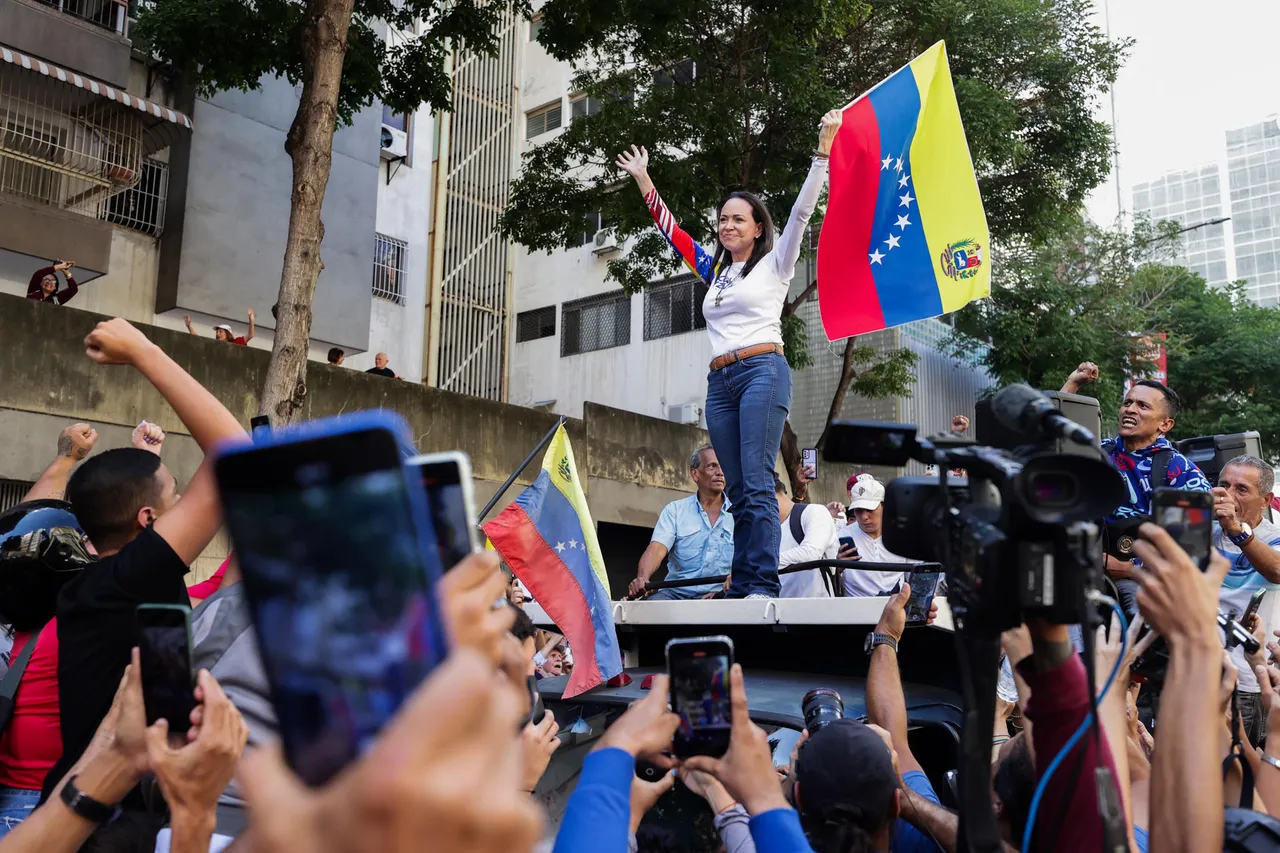 María Corina Machado asegura que Venezuela &#8220;superó el miedo&#8221; al salir a las calles